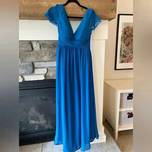 Kennedy Blue Dress Maternity Size 4 Marine Kayli bridesmaid dress
